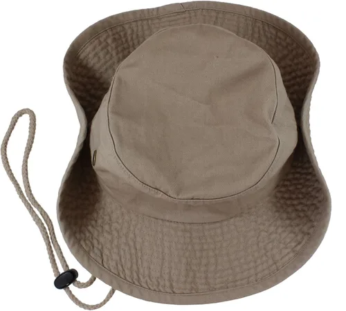 Vista 3 de Gelante 100 Cotton Stone-Washed Adjustable Bucket Safari Booney Sun Hats