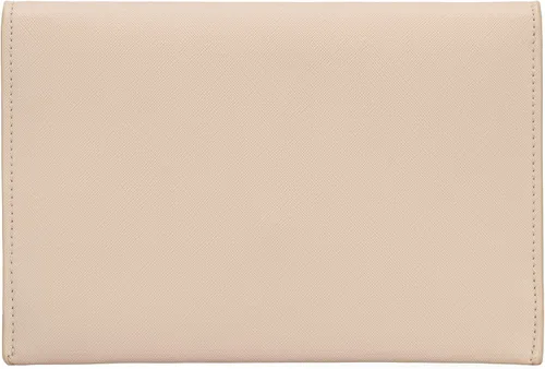 Vista 3 de Dexmay - Bolso de mano tipo sobre para mujer, tamaño mediano, de piel saffiano, plegable