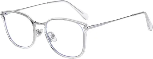 Vista 9 de GUDVUE Blue Light Blocking Glasses for Women Metal Cat Eye Frame