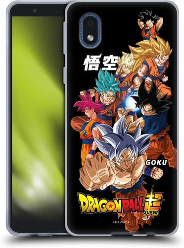 Vista 250 de Head Case Designs Funda de gel con licencia oficial de Dragon Ball Super Group Future Trunks Arc Characters [protección de grado militar] compatible