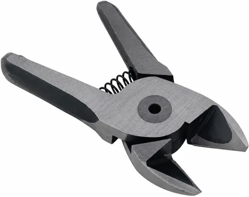 Vista 2 de Alicates de corte diagonal neumático para cuchillas de repuesto extra, cabeza de corte diagonal neumática S7P, para alambre de cobre de 0.130 in