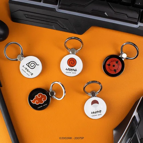 Vista 6 de iFace Naruto Shippuden - Soporte universal para anillo para teléfono inteligente con licencia de anime, accesorio de soporte para teléfono, agarre