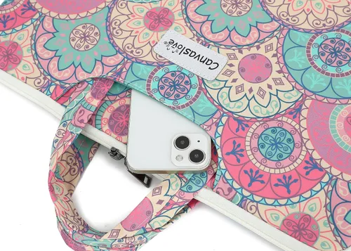 Vista 4 de Funda de hombro impermeable para laptop MacBook Pro de 16 pulgadas y 15.6 pulgadas y laptop de 16 pulgadas (Bandanna)