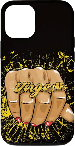 Vista 27 de iPhone 13 Pro Max Virgo AF - Anillo de astrología de cumpleaños para mujer, signo del zodiaco, funda Virgo