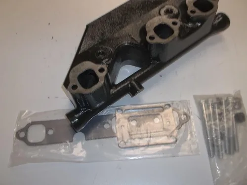 Vista 6 de FASWORX Kit de codo elevador colector de escape compatible con Volvo Penta GM 4.3L