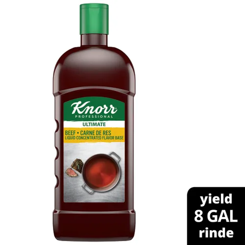 Vista 4 de Knorr Professional Ultimate - Base concentrada líquida de carne de res con sabor casero, base aromática de caldo, sin gluten, sin sabores