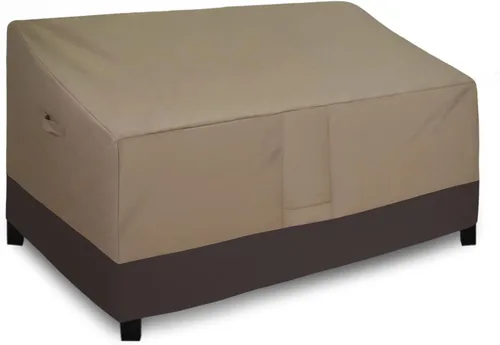 Vista 11 de Easy-Going Funda impermeable para muebles de patio, sofá biplaza para exteriores, resistente al viento, duradera