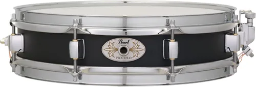 Vista 2 de Pearl S1330B 13 x 3 Pulgadas Tambor de Caja Piccolo de Acero Negro