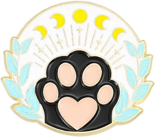 Vista 3 de Lindo juego de pines esmaltados de animales, pines esmaltados para mochilas, lindos pines para chaquetas, juego de pines esmaltados para bolsas