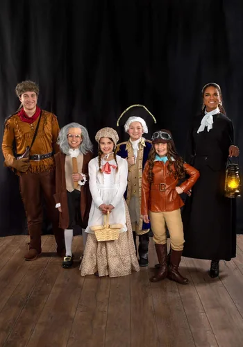 Vista 3 de Disfraz Harriet Tubman para mujer