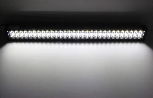 Vista 9 de iJDMTOY 30 pulgadas 180 W barra de luces LED de alta potencia, doble fila, con parrilla delantera por detrás, soporte de montaje y relé/interruptor
