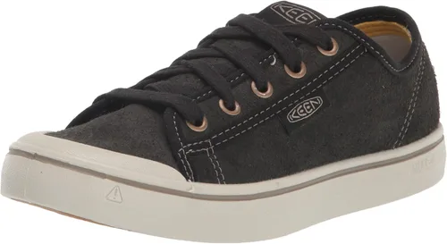 Vista 8 de KEEN Elsa Harvest Zapatilla De Cuero Beige/Silver Birch