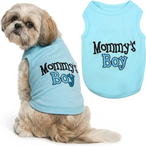 Vista 51 de Parisian Pet - Camiseta para perros y gatos, con texto en inglés Daddy's Girl, 2XS