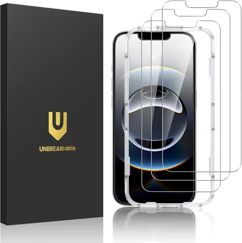 Vista 23 de UNBREAKcable Protector de pantalla de vidrio templado inastillable para iPhone SE 2022/SE 2020, iPhone 8/7 [paquete de 3] [99.99% transparente HD]
