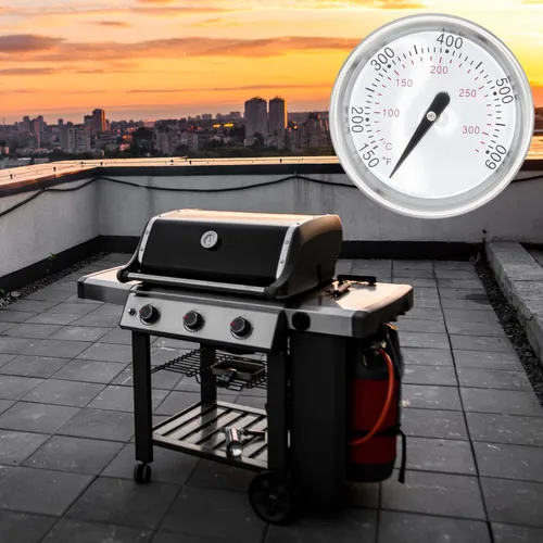 Vista 6 de 7581/60540 Termómetro de parrilla para parrillas Weber Spirit II 200 y 300, piezas de repuesto, medidor de temperatura preciso para parrillas Weber
