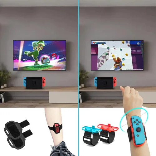 Vista 6 de Switch Sports Accessories - 23 in 1 Switch Sports Accessories Bundle for Nintendo Switch Sports, Family Accessories Kit Compatible with SwitchSwitch