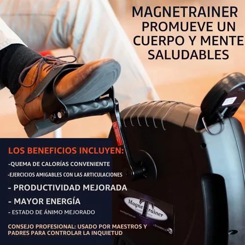 Vista 8 de MagneTrainer-ER Mini Bicicleta de Ejercicio para Brazos y Piernas
