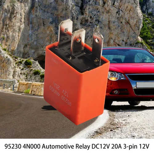 Vista 4 de 95230 4N000 12V 20A 3 pines Relé automotriz (2 piezas)