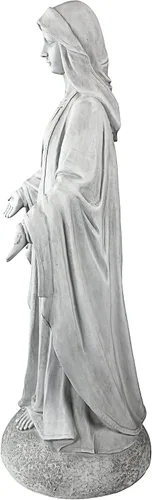 Vista 3 de Design Toscano Estatua del jardín de la Virgen de Notre Dame: Grand