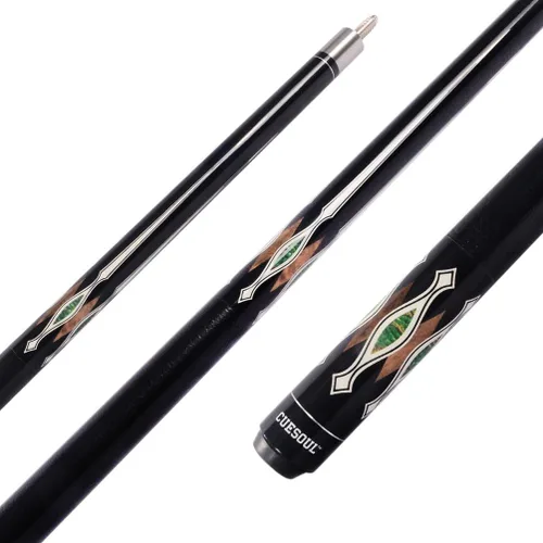Vista 2 de CUESOUL 19oz Pool Cue Sticks with Hard Pool Cue Case