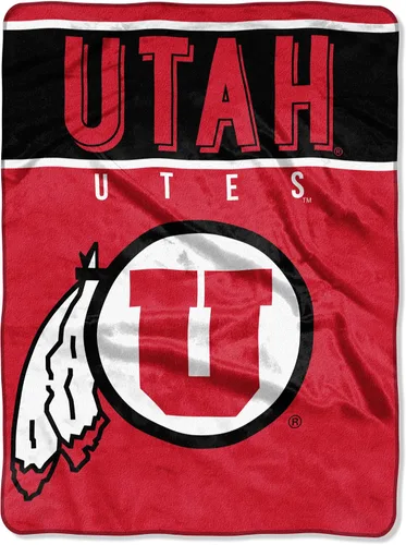 Vista 180 de Northwest NCAA Unisex-Adult Raschel Throw Blanket Alumni
