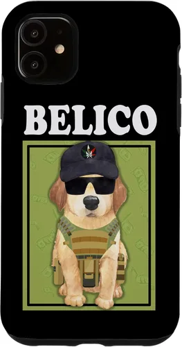 Vista 8 de Funda para iPhone 16 Perrito Belico Funny Mexican Corridos Belicos