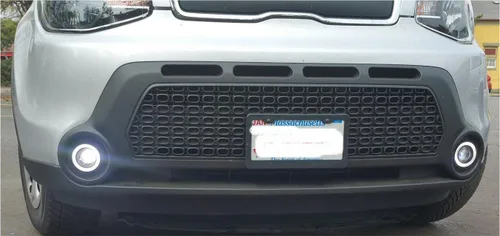 Vista 2 de Kit de luces antiniebla de ojo de ángel para Kia Soul 2014-2019
