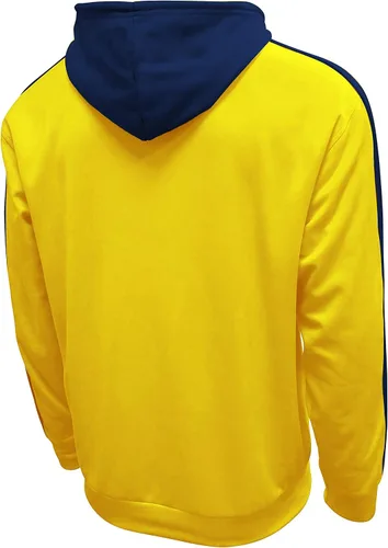 Vista 2 de Icon Sports Sudadera con capucha del FC Barcelona – Sudadera casual oficial para hombre Barca World Soccer Football Club Active Training Top