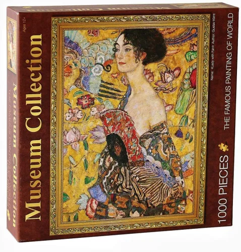 Vista 2 de Moruska Gustav Klimt - Rompecabezas artístico de 1000 piezas para adultos