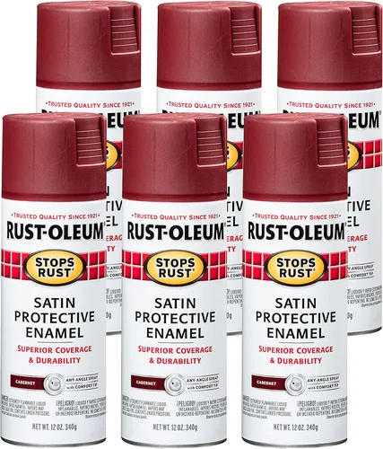 Vista 104 de Rust-Oleum 7776830 - Pintura en aerosol para prevención del óxido, 12 onzas, negro plano