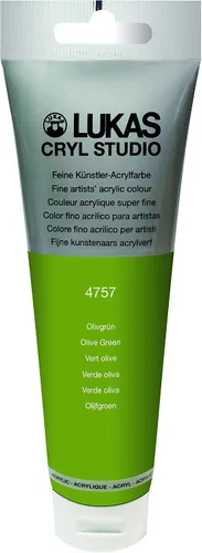 Vista 82 de Lukas CRYL Studio Artist - Pintura acrílica para artistas, Alizarín Carmesí, tubo de 125 ml - Pinturas acrílicas de alto pigmento para pintura