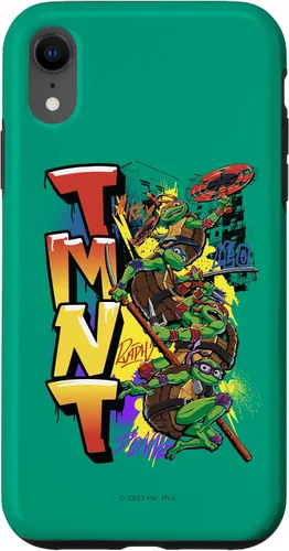 Vista 25 de Teenage Mutant Ninja Turtles: Mutant Mayhem NYC Graffiti - Carcasa para iPhone 17