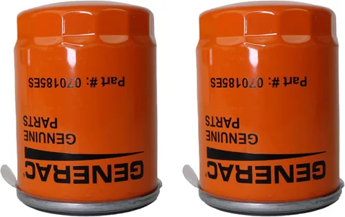 Vista 2 de Generac Paquete de 2 filtros de aceite originales 070185ES para 070185E 70185 OEM
