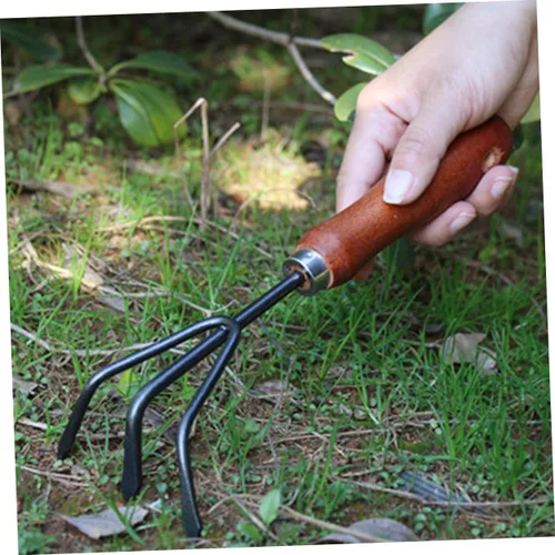 Vista 6 de Mikikit 1set Ergonomic Gardening Hand Trowel Tool High Hardness Spade for Digging Planting and Weeding Multi-Functional Design for Outdoor Gardening