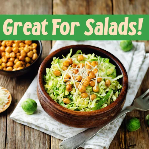 Vista 6 de Sincerely Nuts Garbanzos asados y sin sal (2 libras) Proteína a base de plantas, granos de garbanzo, gran aperitivo o guarnición, vegano, kosher