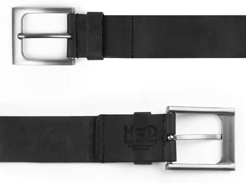 Vista 4 de Hide & Drink, Men's Rustic Belt, Full Grain Leather, Handamade