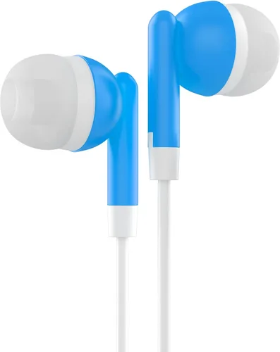 Vista 4 de Maeline Auriculares a granel con micrófono, auriculares intrauditivos con aislamiento de ruido, control de volumen con cable de 0.138 in
