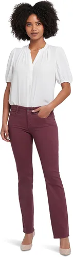 Vista 64 de NYDJ - Pantalones de mezclilla rectos Marilyn para mujer Biscayne