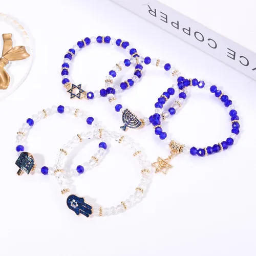 Vista 152 de Surfer Heishi - Pulseras apilables para mujer, apilables, de vinilo arcoíris, disco de arcilla, pulseras elásticas para la amistad, joyería bohemia
