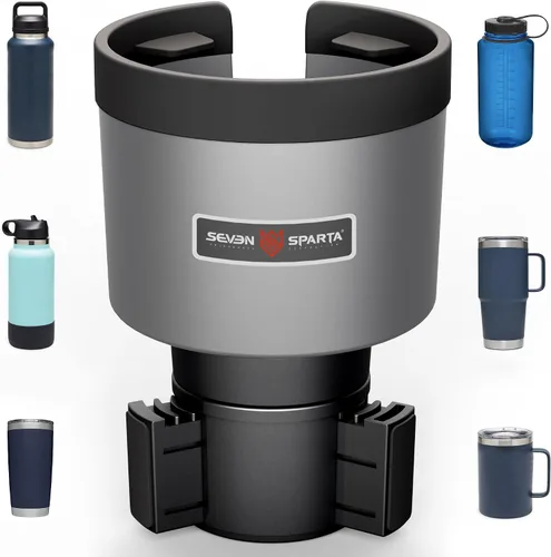 Vista 9 de SEVEN SPARTA Paquete de 2 soportes expansores de portavasos para automóvil, base ajustable, compatible con Yeti de 20/26/30 onzas, Hydro Flasks