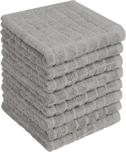 Vista 37 de Bumble - Toallas de cocina y paños de cocina (8 unidades) Toallas de cocina 100% algodón 12 x 12 pulgadas 405 GSM Trapos suaves, altamente