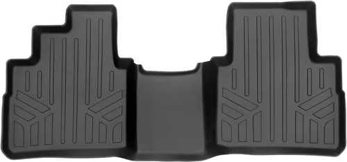 Vista 14 de SMARTLINER Juego de alfombrillas de primera fila de ajuste personalizado compatibles con Nissan Rogue 2008-2013
