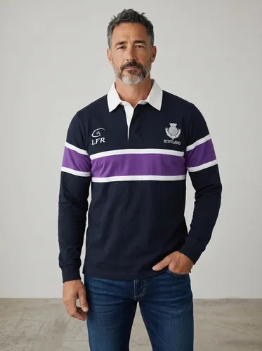 Vista 2 de Camiseta de rugby de manga larga Scotland Thistle