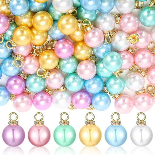 Vista 8 de Halloscume 200 mini adornos navideños de color elegante