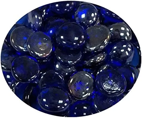 Vista 4 de Global Outdoors - Cuentas reflectantes de vidrio de fuego de 10 libras Ámbar