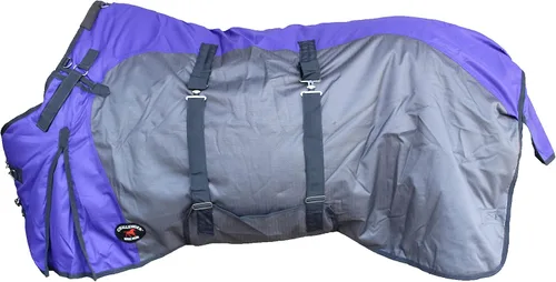 Vista 5 de CHALLENGER Manta de invierno de 60 pulgadas 1200D Horse Turnout impermeable de peso pesado 5EE20BG