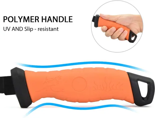 Vista 5 de Cuchillo de filete de pesca, hoja afilada y flexible de acero inoxidable de 5 a 9 pulgadas, cuchillos de nivel profesional para filetear y deshuesar