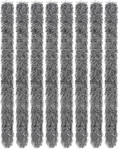 Vista 12 de Jexine Boas de plumas artificiales en masa, boas esponjosas para decoración de disfraces de boda, vestidos, suministros para fiestas de té