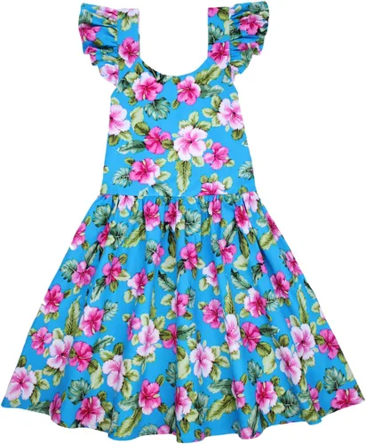Vista 178 de Vestido de verano para niña, de algodón, con diseño floral