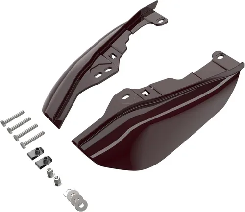 Vista 16 de Advanblack Deflectores de aire Road Glide de marco medio 2024 compatibles con Harley Touring Street Glide, Road King, Electra Glide, 2009-2025